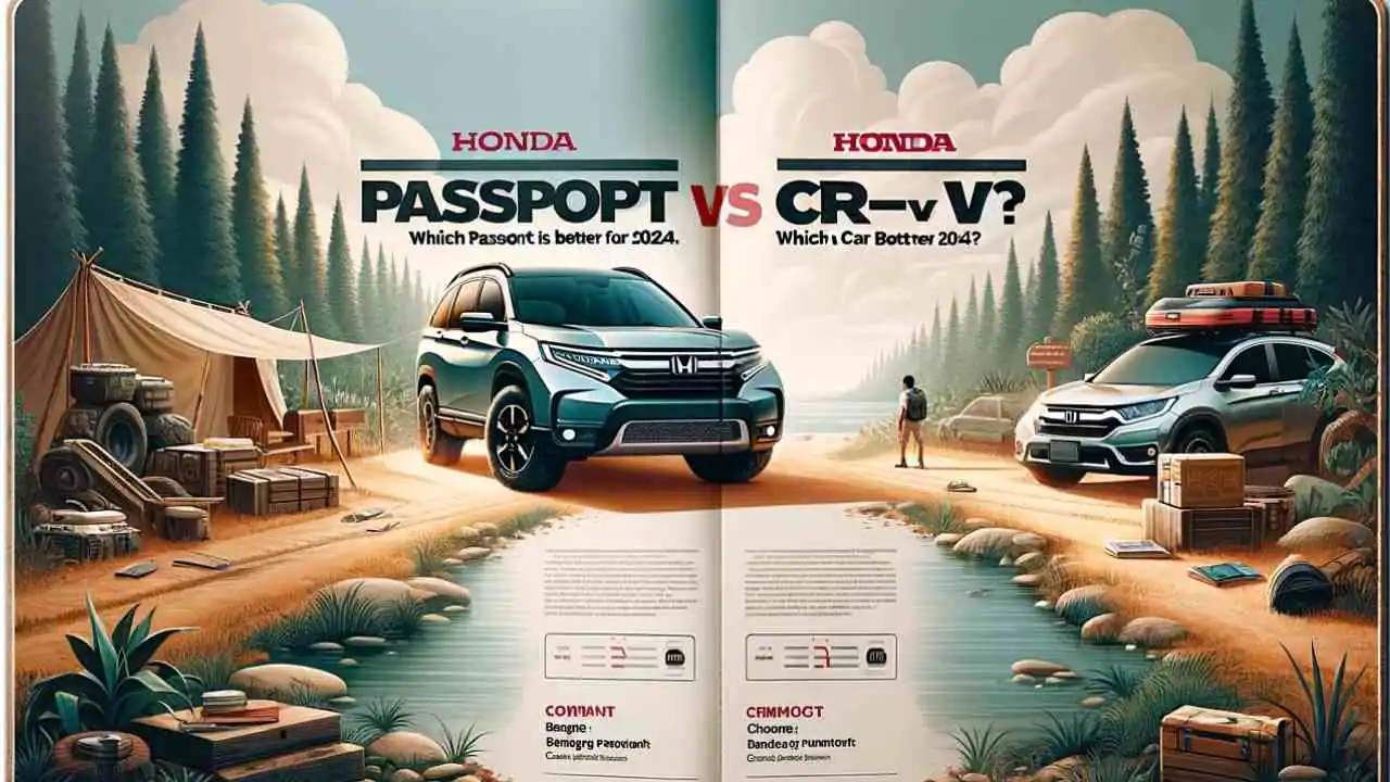 Honda Passport vs CRV Which SUV is better for 2024?