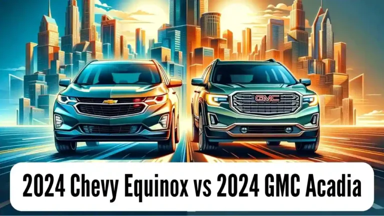 2024 Chevy Equinox vs 2024 GMC Acadia