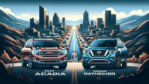 2024 GMC Acadia vs Nissan Pathfinder