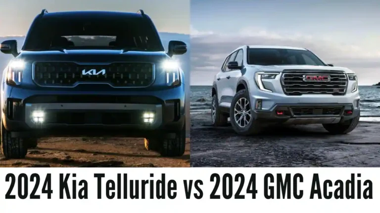 2024 Kia Telluride vs 2024 GMC Acadia