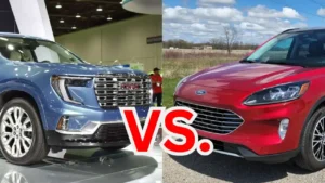 Ford Escape vs 2024 GMC Acadia