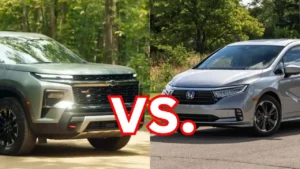 2024 Chevrolet Traverse vs Honda Odyssey