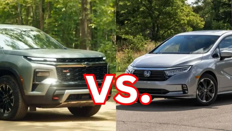 2024 Chevrolet Traverse vs Honda Odyssey